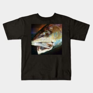 The Evening Red Drum Painting Kids T-Shirt